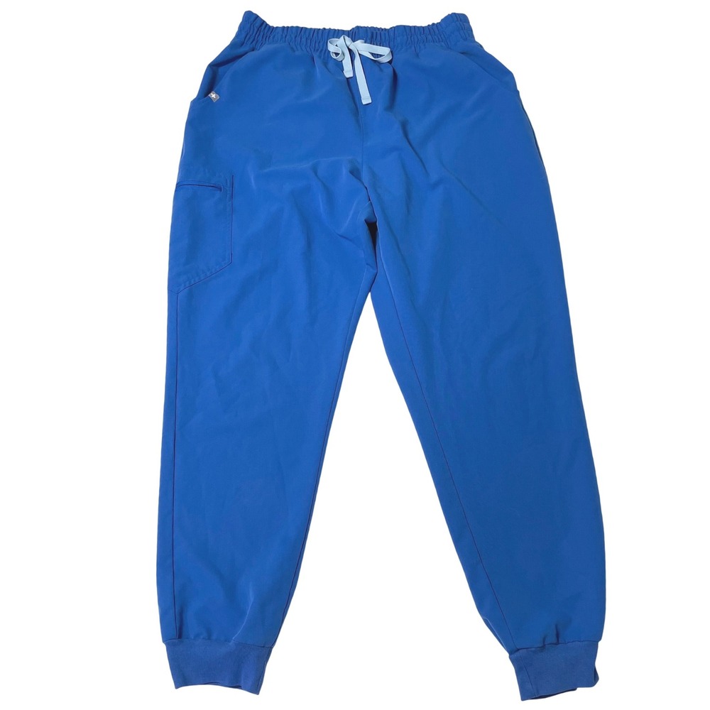 FIGS Technical Collection Zamora Scrub Jogger Pants Royal Blue XL Tall *READ